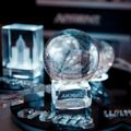 Новый Год 2018 / Сувениры из стекла с объемным изображением внутри