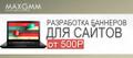 Разработка баннера для сайта