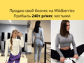 Прибыль 2,8 млн. р, готовый бизнес на WB